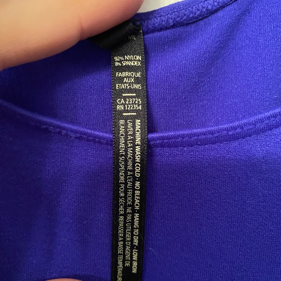 Babaton blue tank - Picture 3 of 4